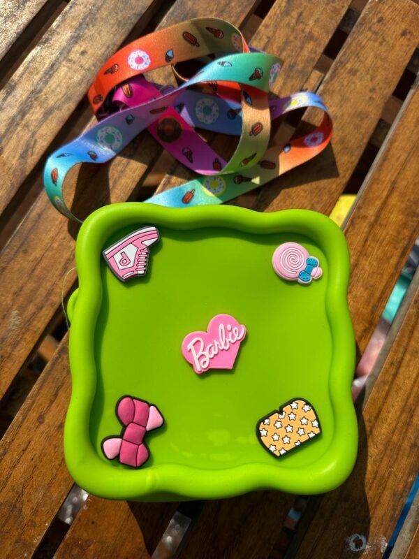 Teenage Girl Cartoon Cute Silicone Bag Purse Bag - Image 4