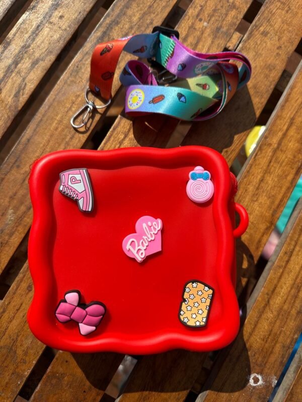 Teenage Girl Cartoon Cute Silicone Bag Purse Bag - Image 5